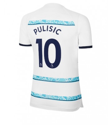 Chelsea Christian Pulisic #10 Bortedrakt Kvinner 2022-23 Kortermet